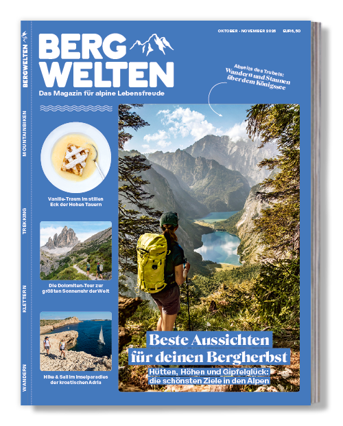 Cover vom Bergwelten Magazin