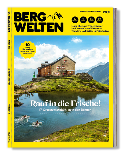 Cover vom Bergwelten Magazin