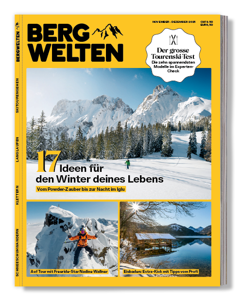 Cover vom Bergwelten Magazin