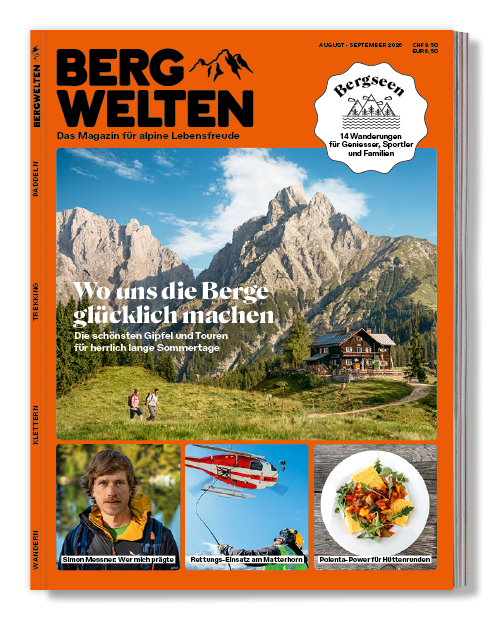 Cover vom Bergwelten Magazin
